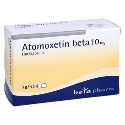 Atomoxetin beta 10 mg