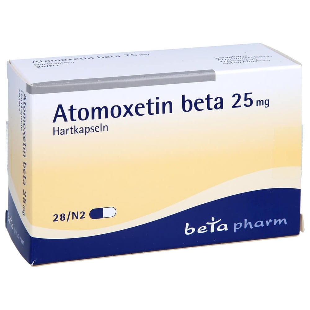 Atomoxetin beta 25 mg
