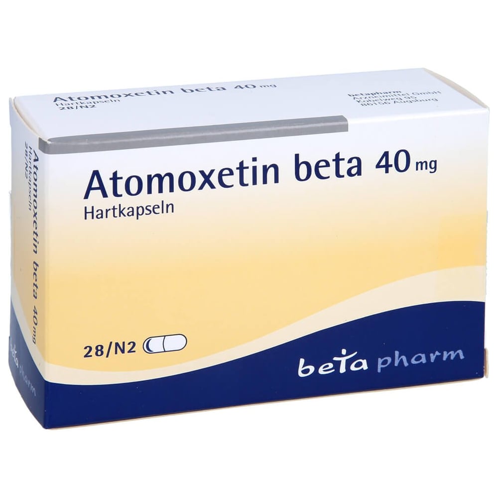 Atomoxetin beta 40 mg