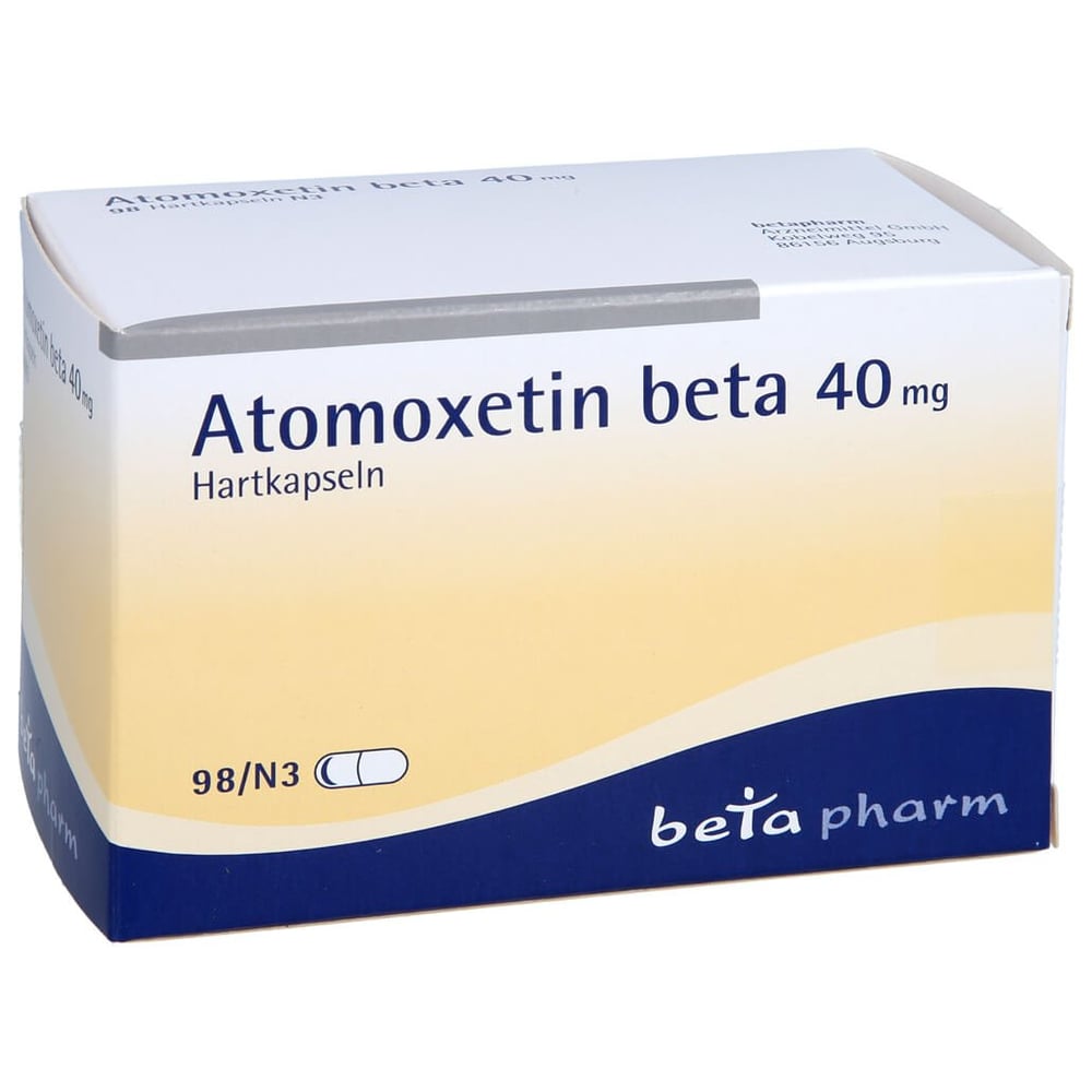 Atomoxetin beta 40 mg