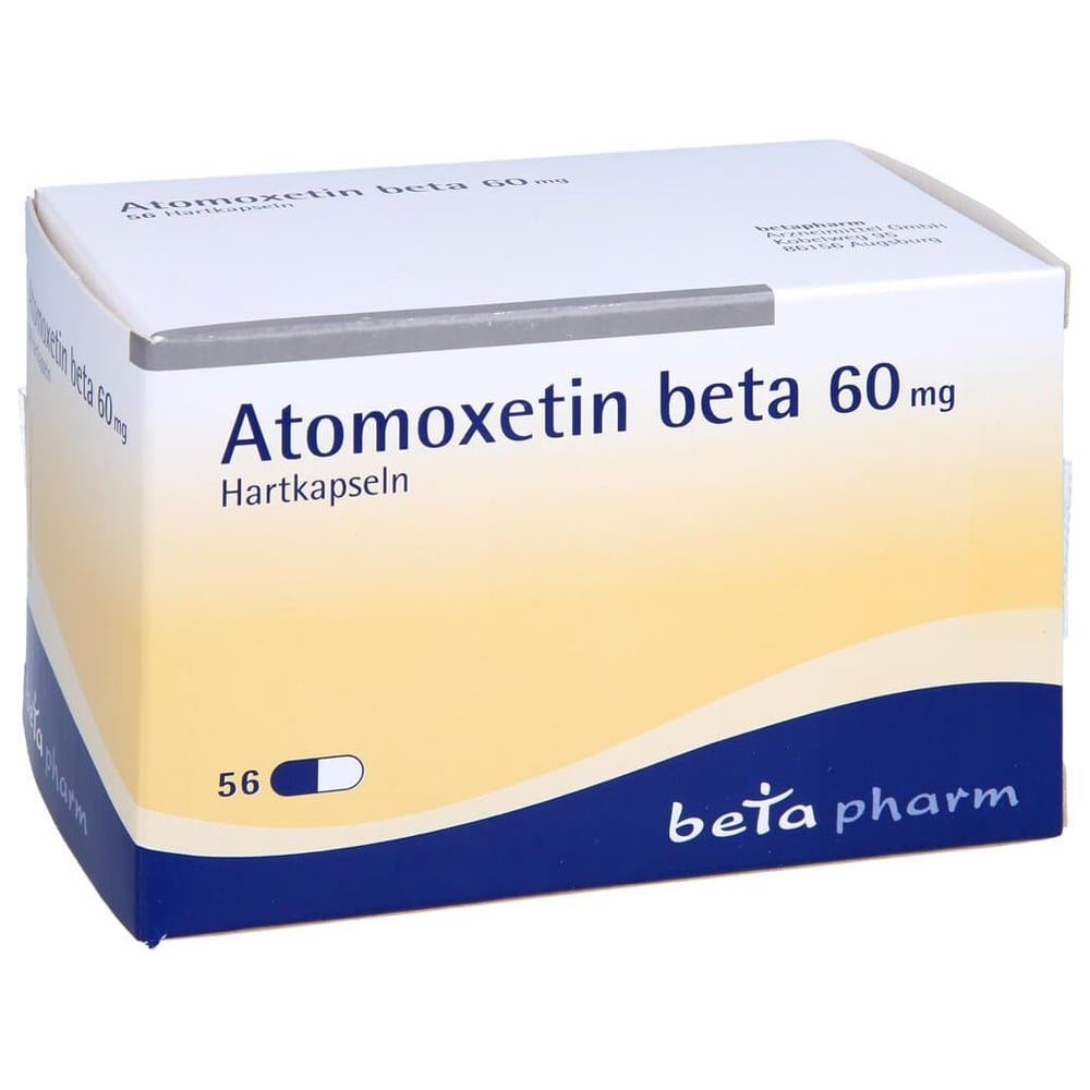 Atomoxetin beta 60 mg
