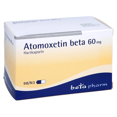 Atomoxetin beta 60 mg