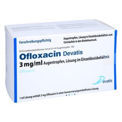 Ofloxacin Devatis 3 mg/ml Lösung i.Einzeldosisbeh.