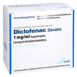 Diclofenac Devatis 1 mg/ml Augentropfen im Einzeld