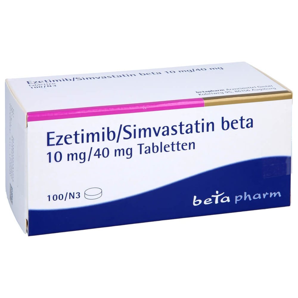 Ezetimib/Simvastatin beta 10 mg/40 mg