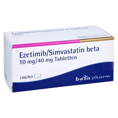 Ezetimib/Simvastatin beta 10 mg/40 mg