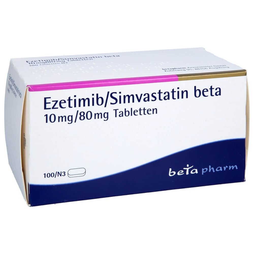 Ezetimib/Simvastatin beta 10 mg/80 mg