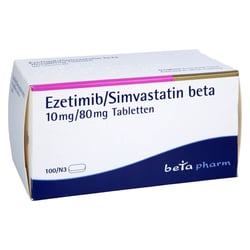Ezetimib/Simvastatin beta 10 mg/80 mg