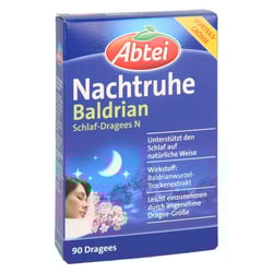 Abtei Nachtruhe Baldrian Schlaf-Dragees N