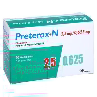 Preterax N 2,5 mg/0,625 mg