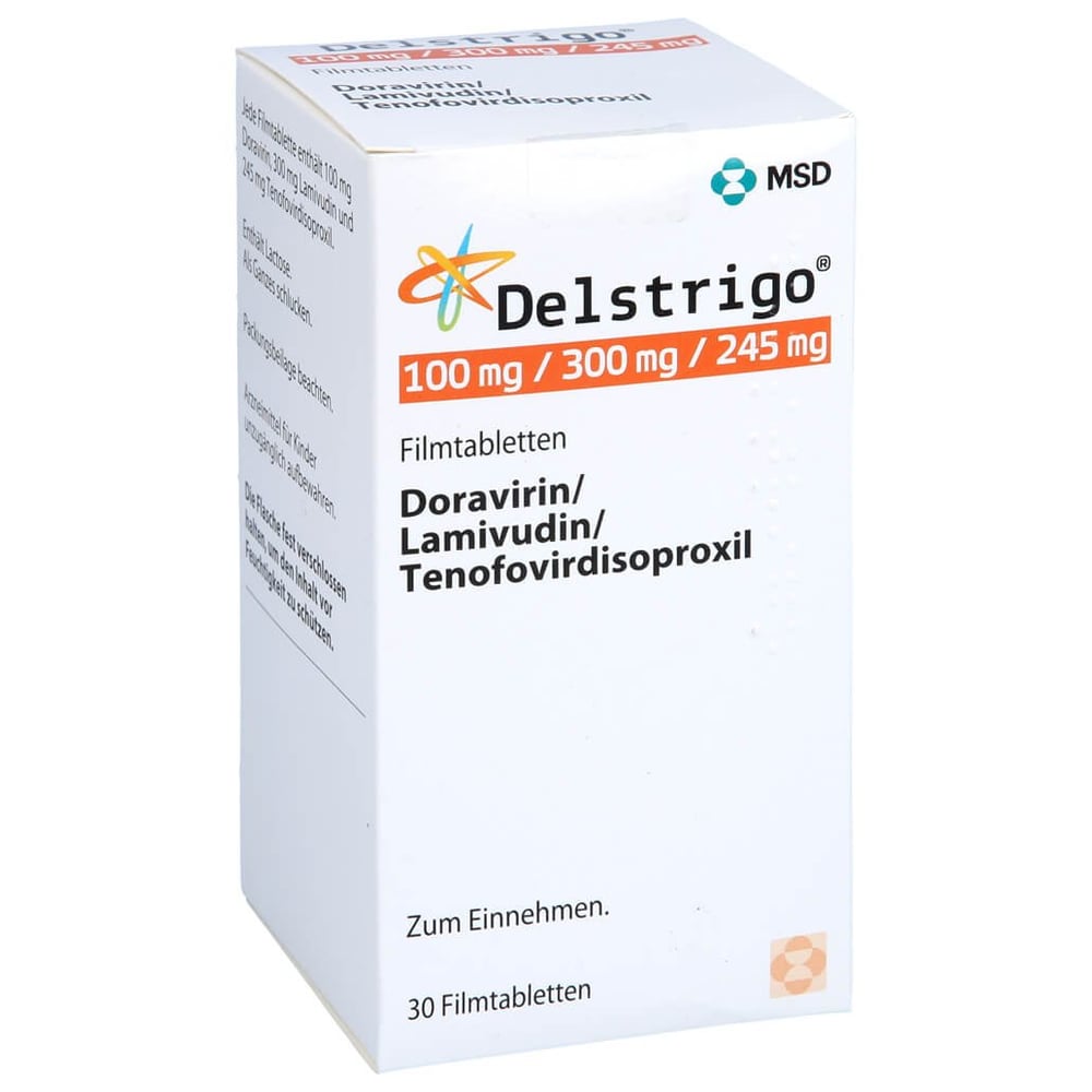 Delstrigo 100 mg/300 mg/245 mg Filmtabletten