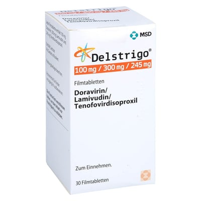 Delstrigo 100 mg/300 mg/245 mg Filmtabletten