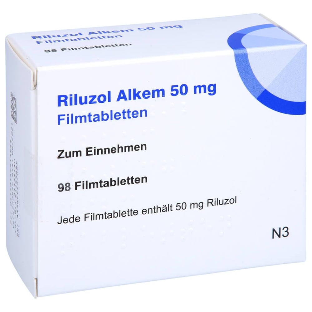 Riluzol Alkem 50 mg Filmtabletten