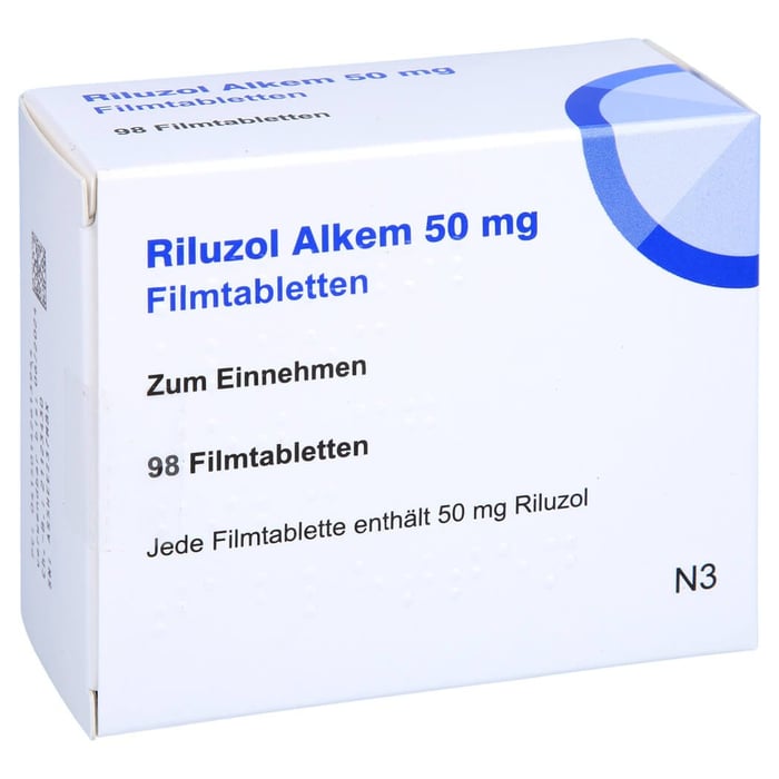 Riluzol Alkem 50 mg Filmtabletten