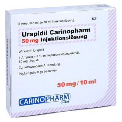 Urapidil Carinopharm 50 mg Produktbild 1