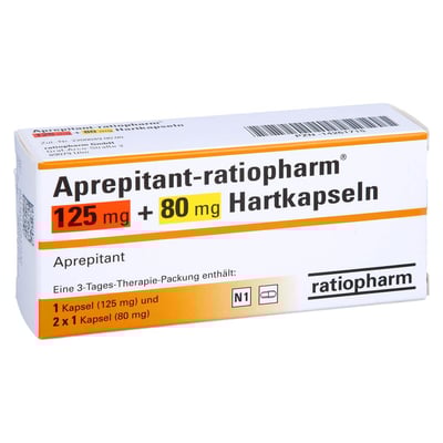 Aprepitant-ratiopharm 125 mg/80 mg