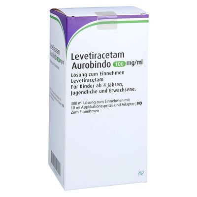 Levetiracetam Aurobindo 100 mg/ml 10 ml Dosierspritze