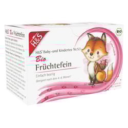 H&S Bio Baby- u.Kindertee Früchtefein Filterbeutel