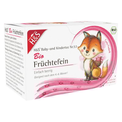 H&S Bio Baby- u.Kindertee Früchtefein Filterbeutel
