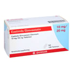 Ezetimib/Simvastatin Glenmark 10 mg/20 mg Produktbild 1
