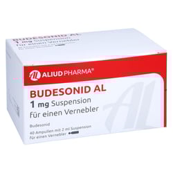 Budesonid AL 1 mg Suspension für einen Vernebler