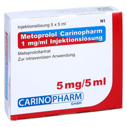 Metoprolol Carinoph 1 mg/ml