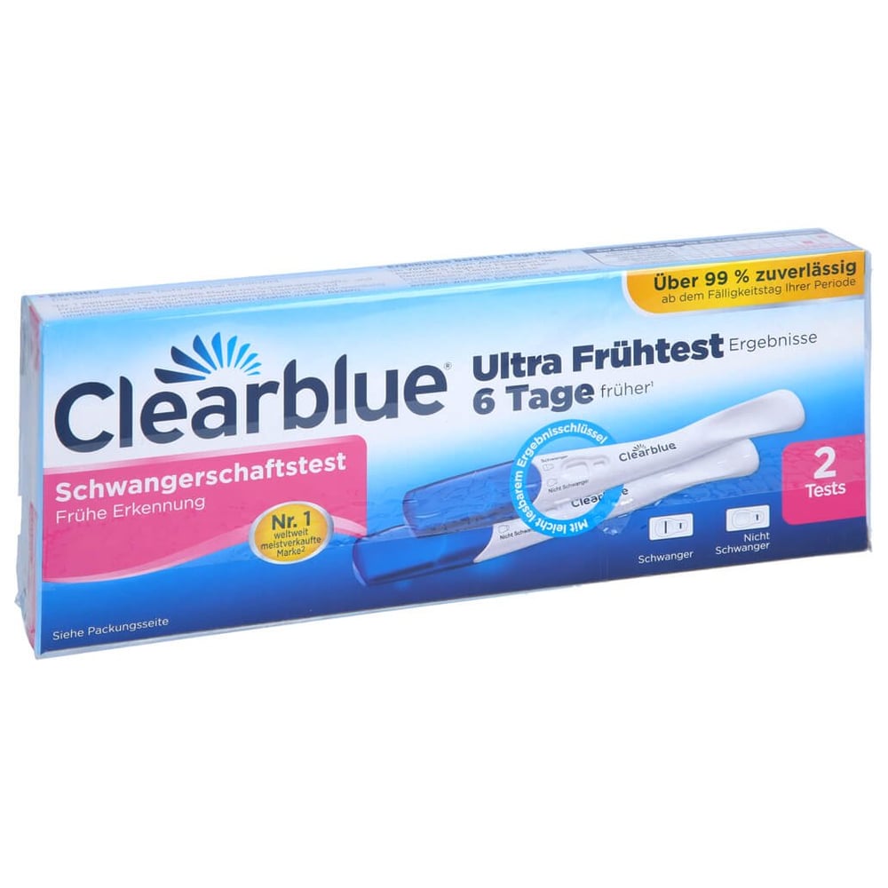 Clearblue Schwangerschaftstest FRÜHE ERKENNUNG