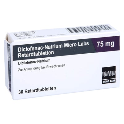 Diclofenac-Natrium Micro Labs 75 mg Produktbild 1