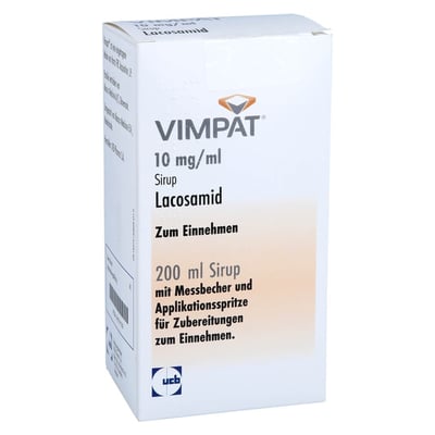 Vimpat 10 mg/ml Sirup Produktbild 1