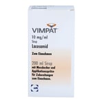 Vimpat 10 mg/ml Sirup Produktbild 2