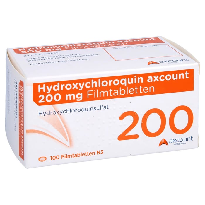 HYDROXYCHLOROQUIN axcount 200 mg Filmtabletten