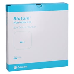 Biatain Schaumverband nicht haftend 20x20 cm