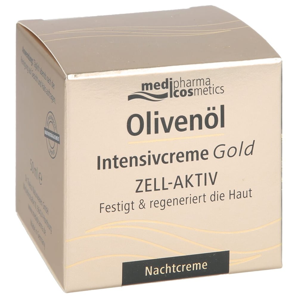 Olivenöl Intensivcreme Gold ZELL-AKTIV Nachtcreme