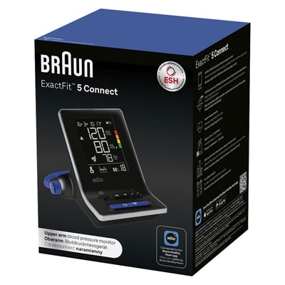 Braun BLUTDRUCKmessgerät ExactFit5 Connect Oberarm