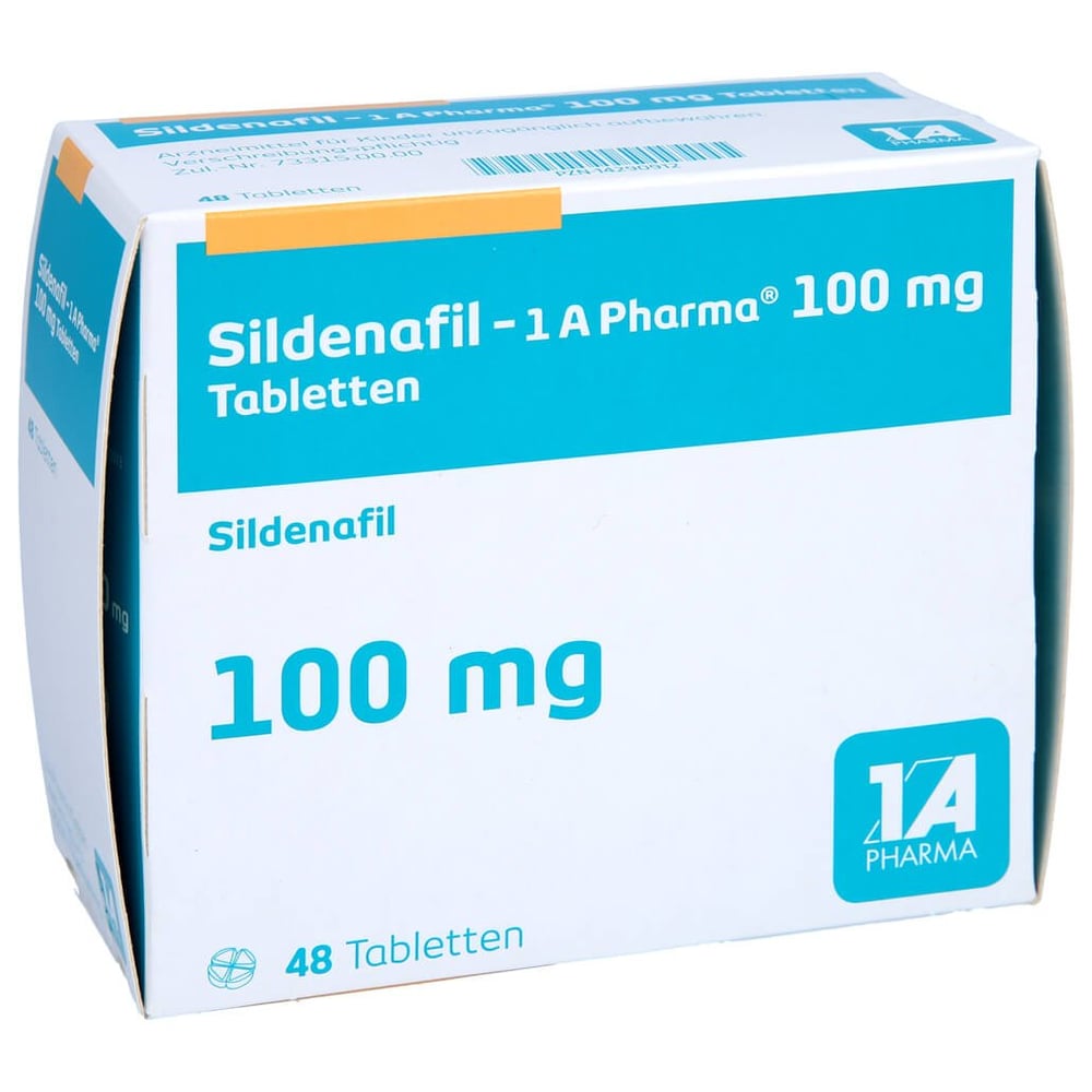 Sildenafil - 1 A Pharma 100 mg Tabletten