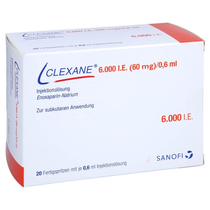 CLEXANE 60MG 0.6ML
