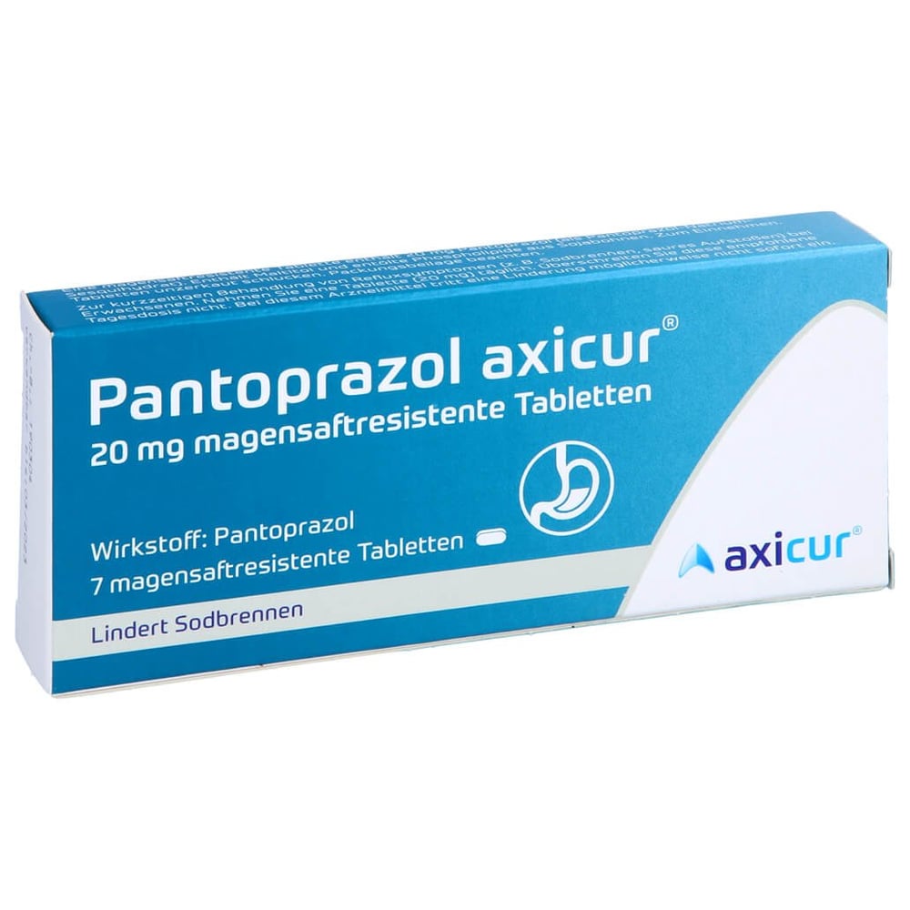 Pantoprazol axicur 20 mg