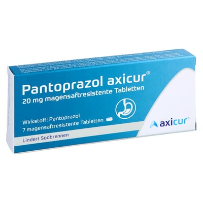 Pantoprazol axicur 20 mg
