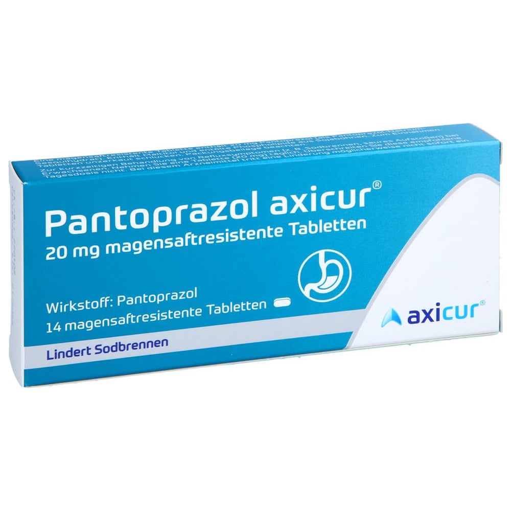 Pantoprazol axicur 20 mg