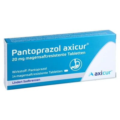 Pantoprazol axicur 20 mg