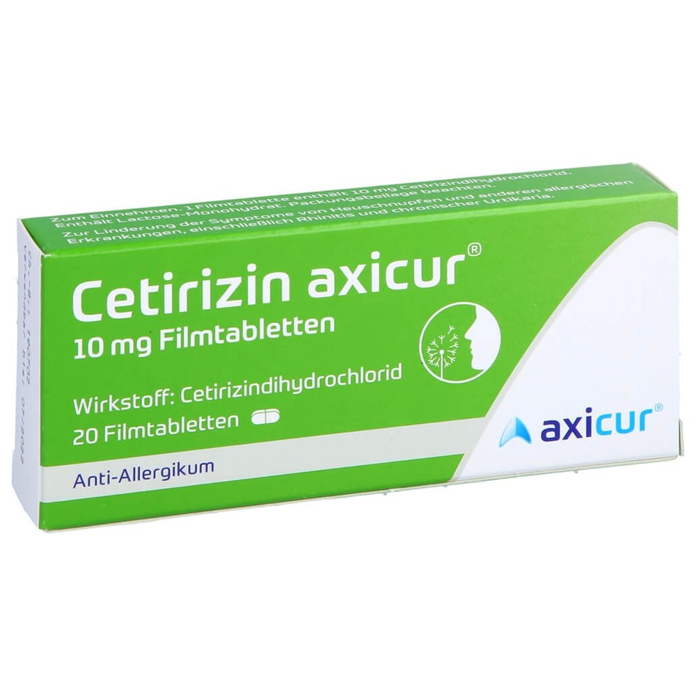 Cetirizin axicur 10 mg
