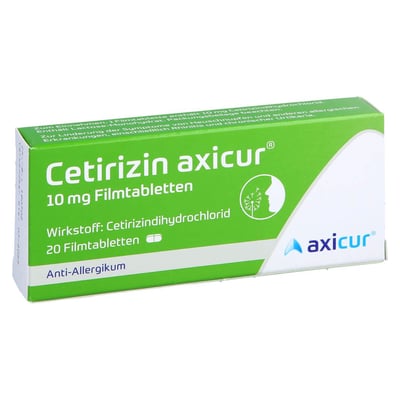 Cetirizin axicur 10 mg