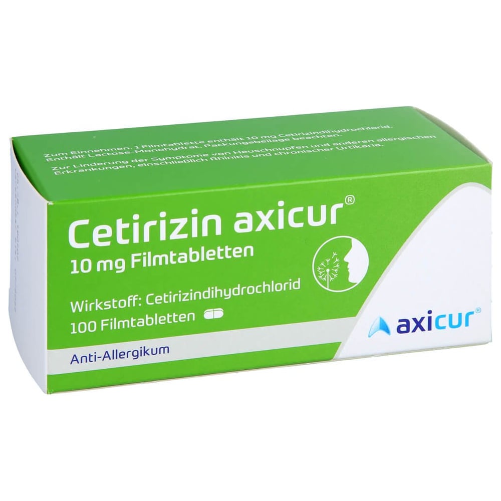 Cetirizin axicur 10 mg