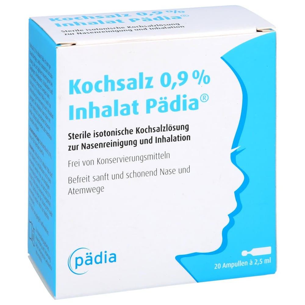 Kochsalz 0.9% Inhalat Pädia