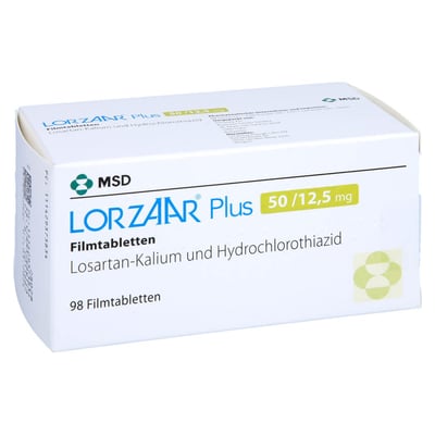 Lorzaar Plus 50/12,5 mg Produktbild 1