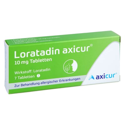 Loratadin axicur 10 mg