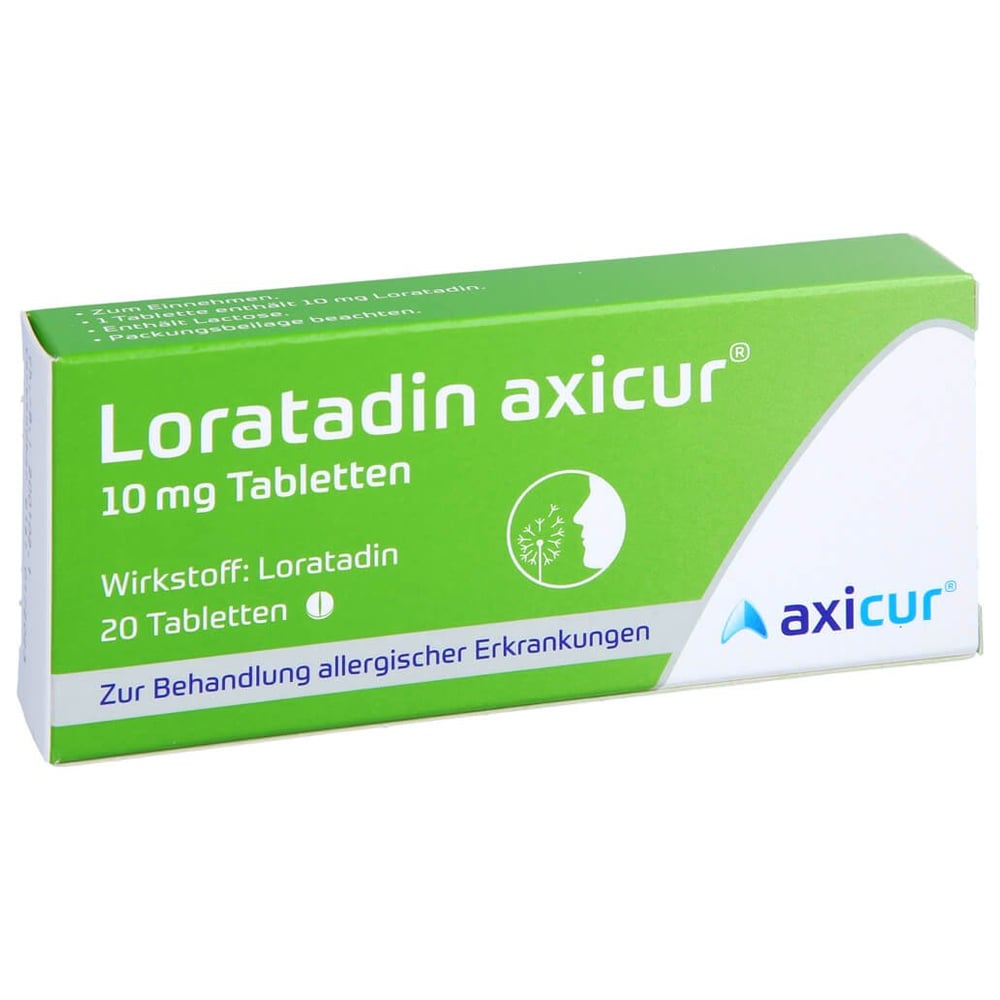 Loratadin axicur 10 mg