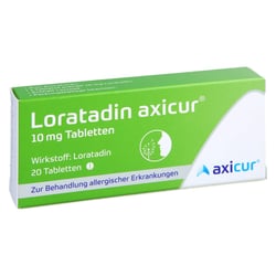 Loratadin axicur 10 mg