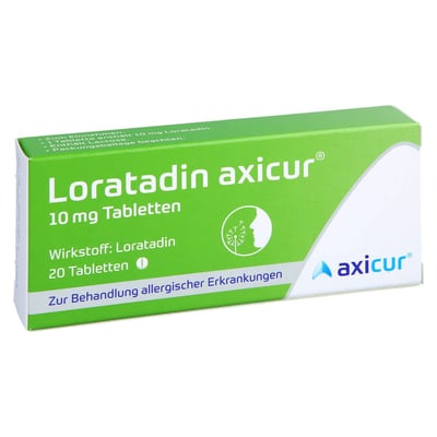Loratadin axicur 10 mg