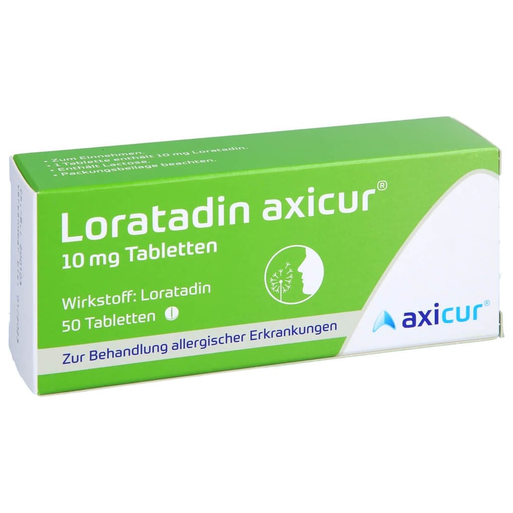 Loratadin axicur 10 mg